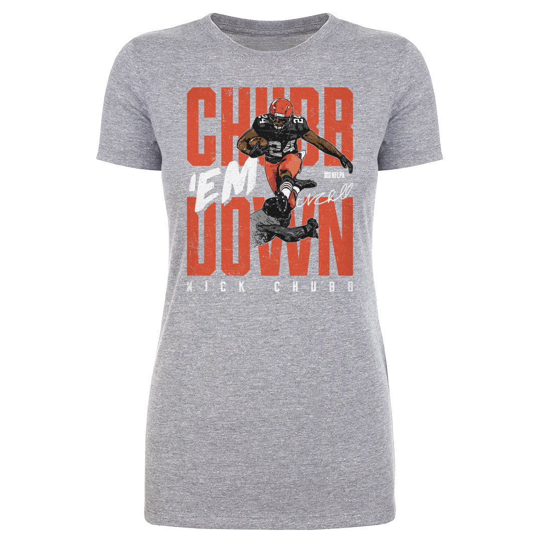 Nick Chubb Women's T-Shirt | outoftheclosethangers
