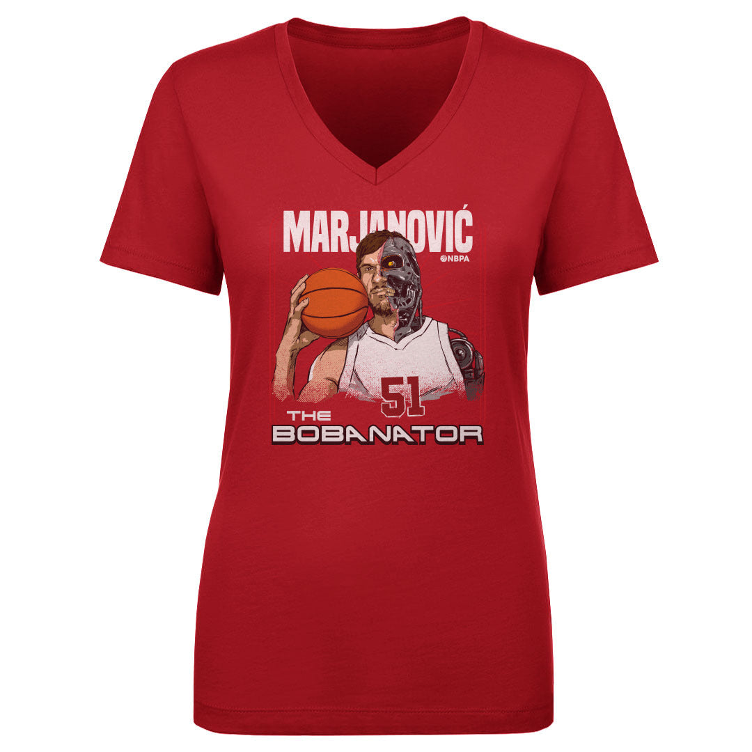 Boban Marjanovic Women's V-Neck T-Shirt | outoftheclosethangers