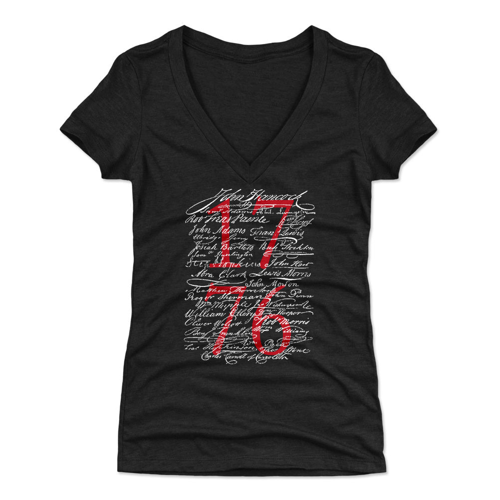 4th of July Women's V-Neck T-Shirt | outoftheclosethangers