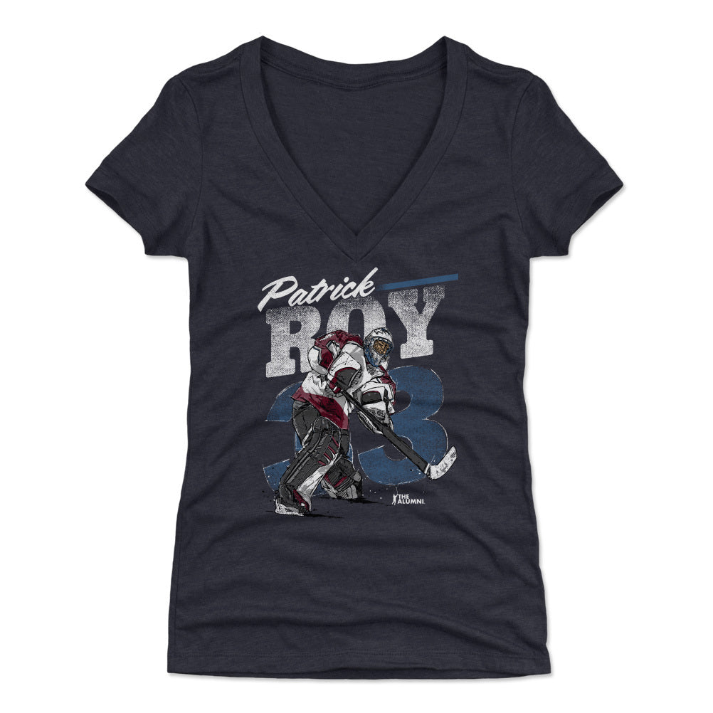 Patrick Roy Women&#39;s V-Neck T-Shirt | outoftheclosethangers