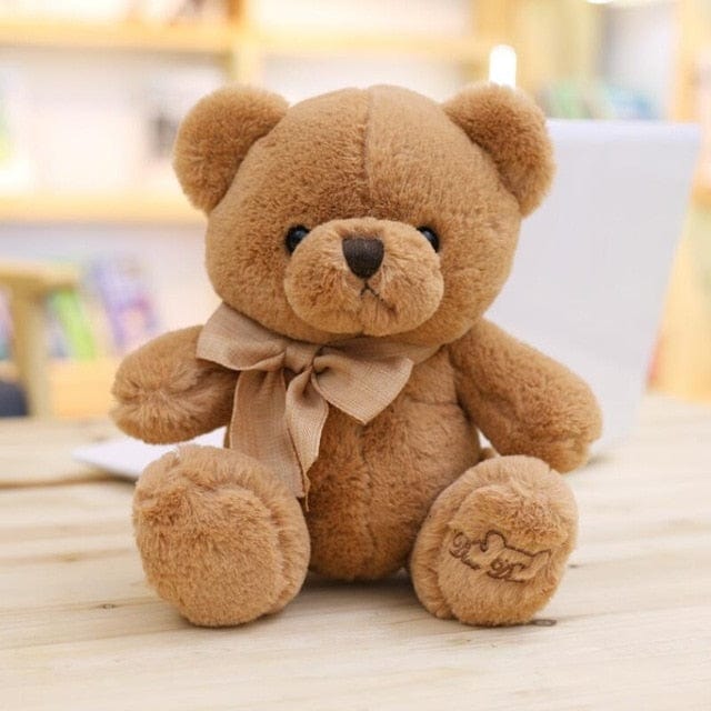 peluche ours marron