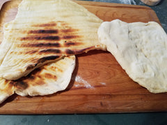 grilled pizza dough