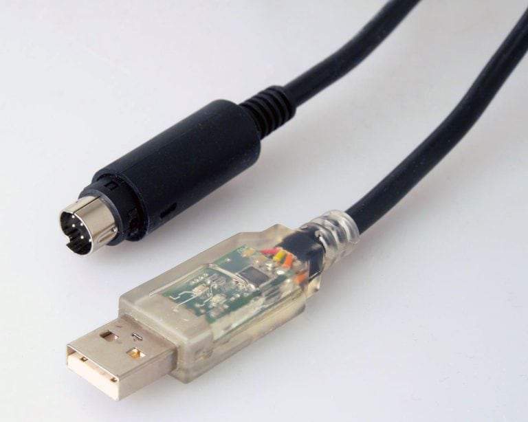 USB to 8-pin mini-DIN-232/485 to USB Converter Alicat Scientific