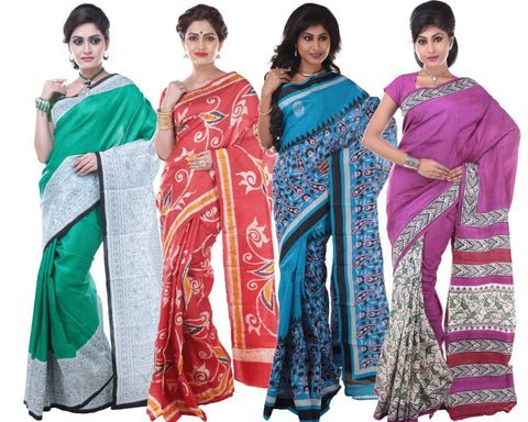 Bishnupuri silk sarees