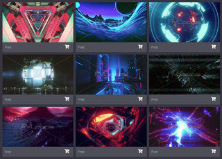 AVloops Beeple VJ loops