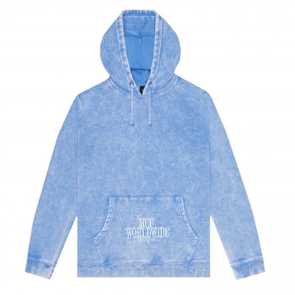 huf blue hoodie