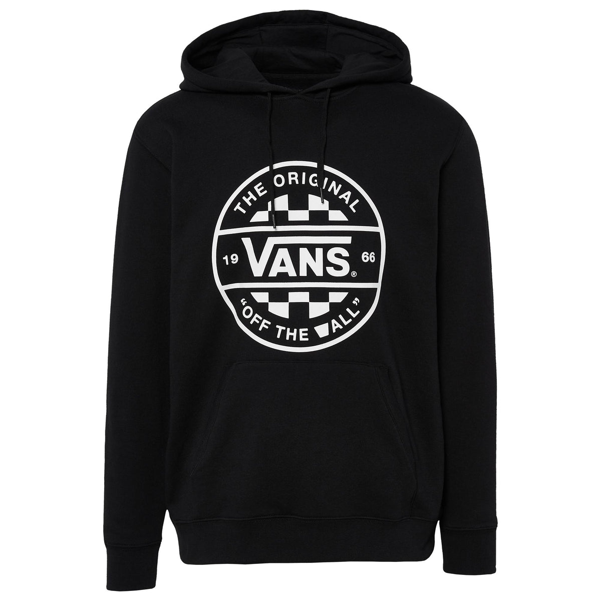 vans checker flame hoodie