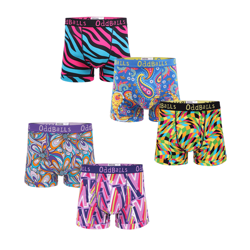 Savers Bundle - Mens Boxer Shorts 5 Pack Bundle