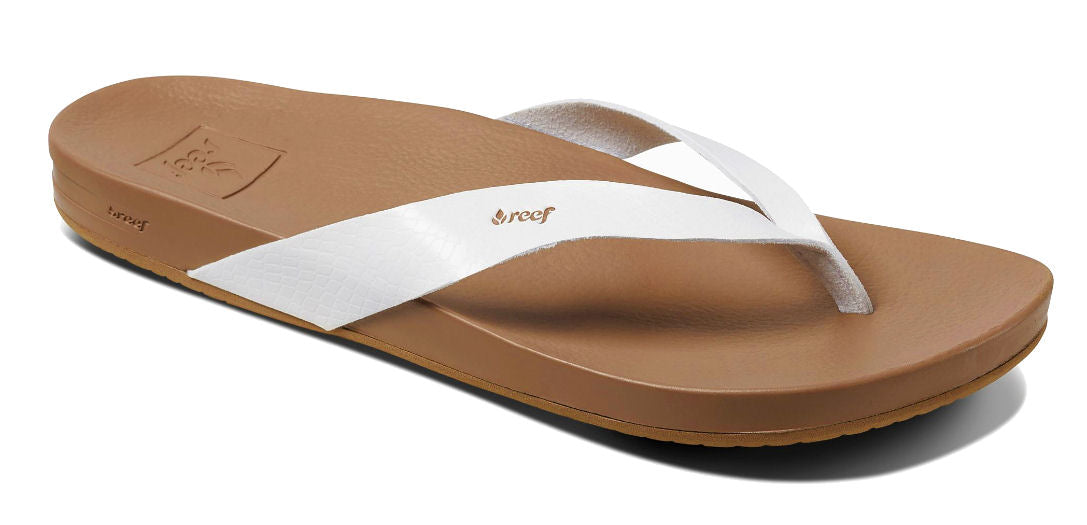 reef white flip flops