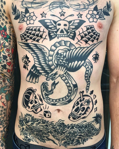 Scott Shannon Tattoo Front