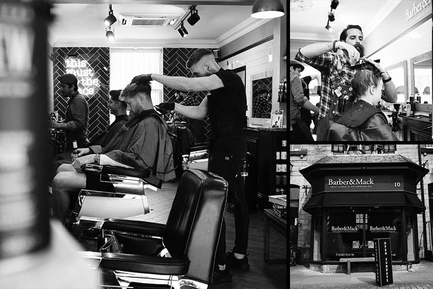 Barber and Mack - Uppercut Deluxe Barbers of the Month