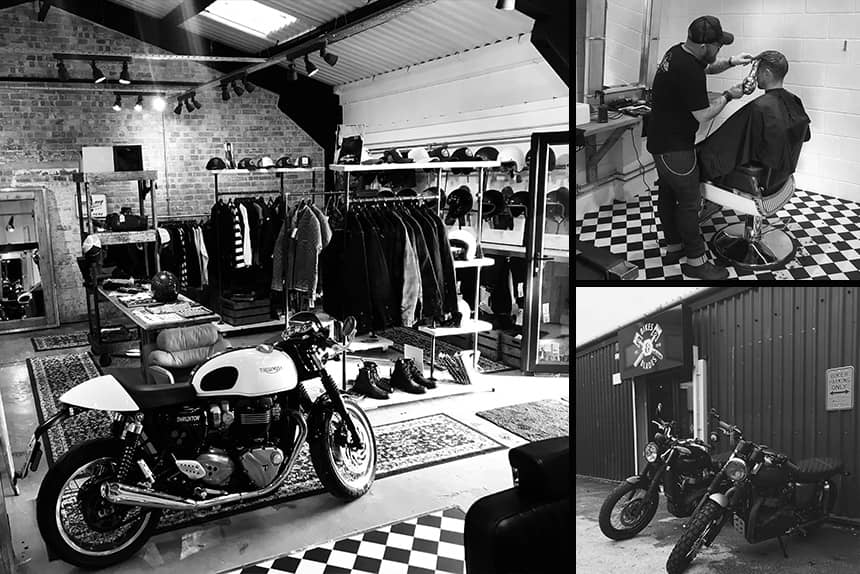 Uppercut Deluxe Barbers of the Month - Bikes and Blades