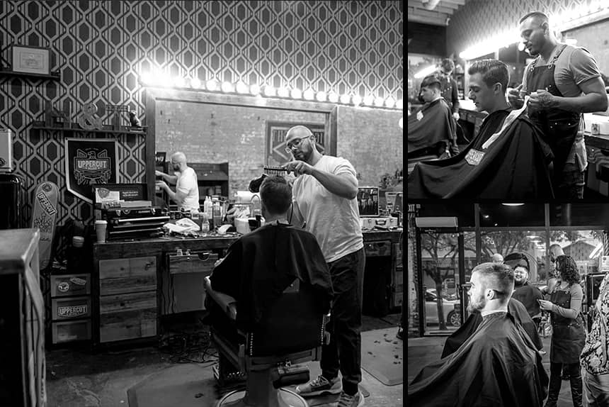 Uppercut Deluxe Barbers of the Month - High and Tight Barbershop