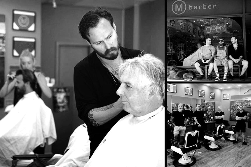 M Barber Manly