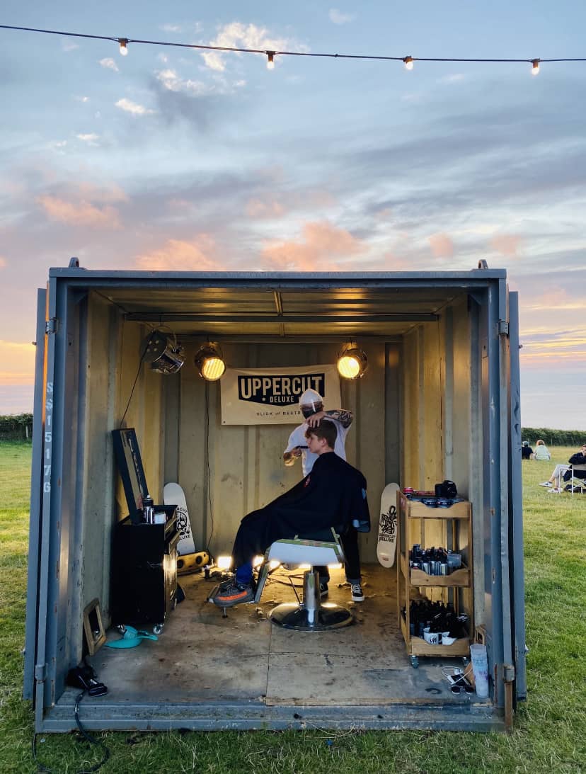 Wavelength Magazine Pop Up Barber Shop Drive in Cinema