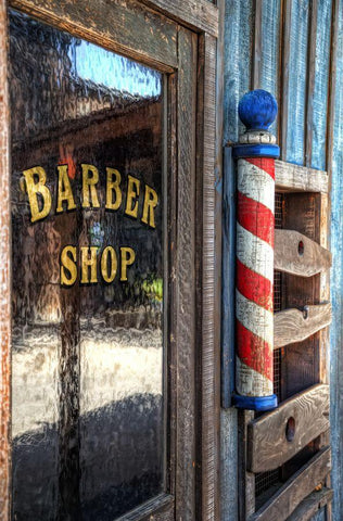 A more traditional Barber Pole