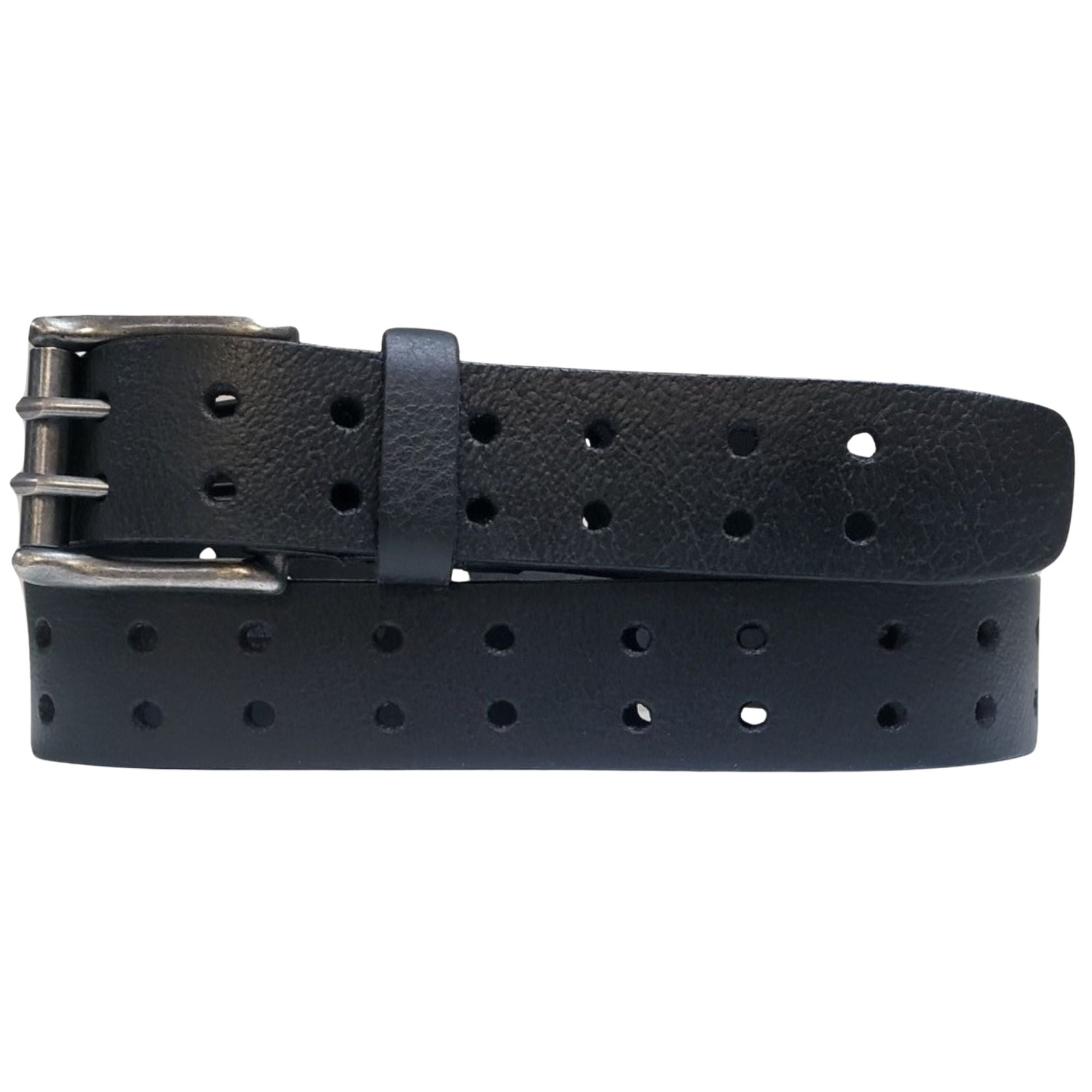 leather belt holes