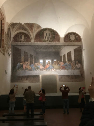 Last Supper Painting Milan Italy