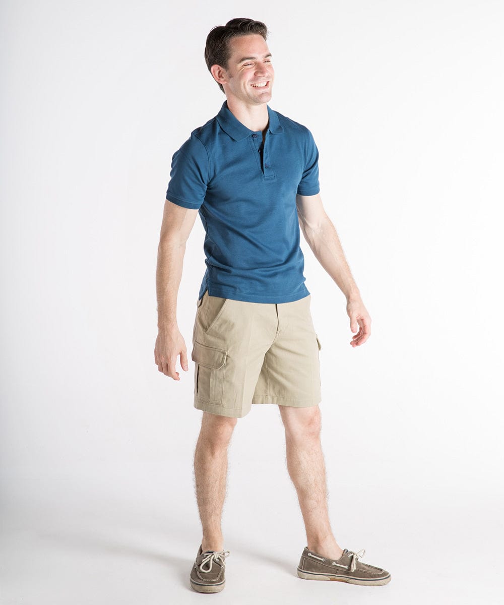 Automatisch Temerity Motivatie Jason' Tall Men's Cargo Shorts: Sanded Cotton, Tan - FINAL SALE / Dis –  ForTheFit.com
