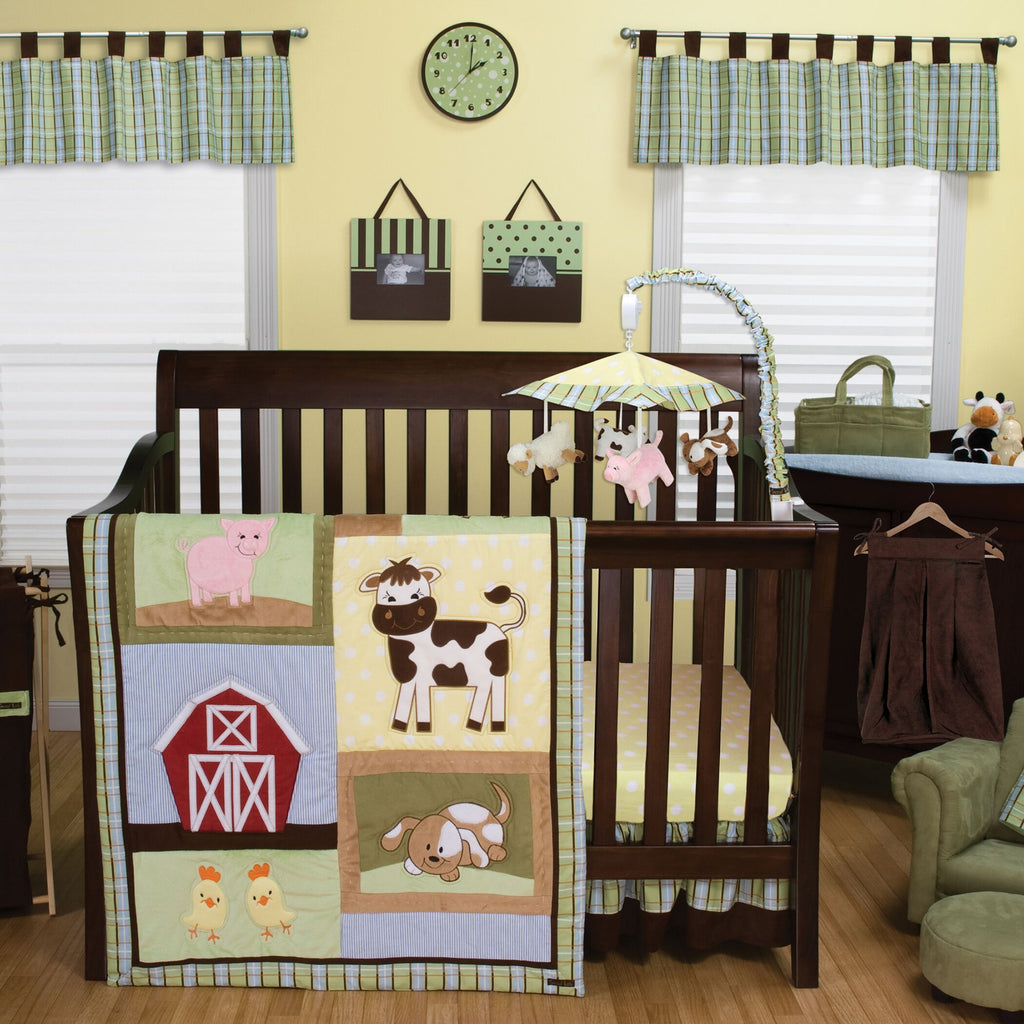 barnyard crib bedding