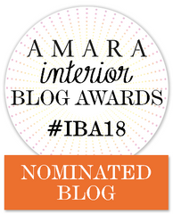 We've Been Nominated for the Amara Interior Blog Awards