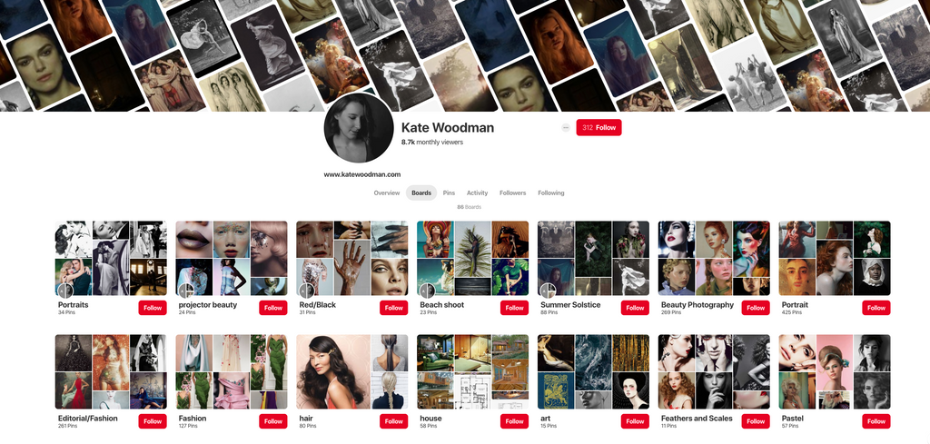 Kate's Pinterest Boards