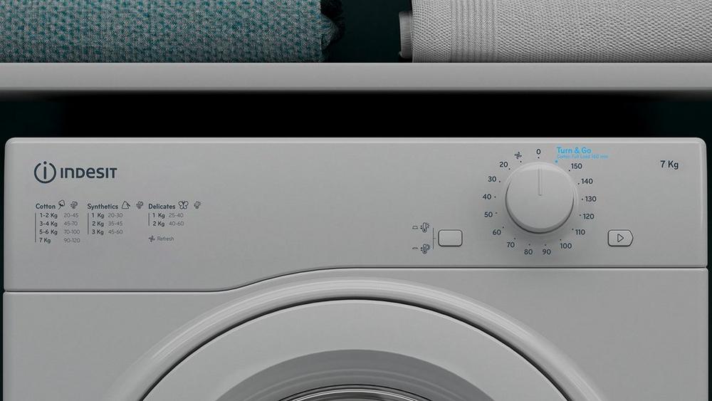 Indesit I1D80WUK 7kg Freestanding Tumble Dryer – Gas & Electrical