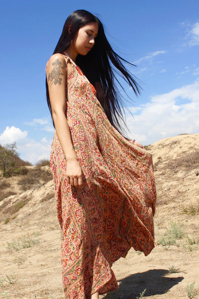 &quot;Mojave Maiden&quot; Vintage Indian Gauze Dress circa ~ 1970s – Honeywood