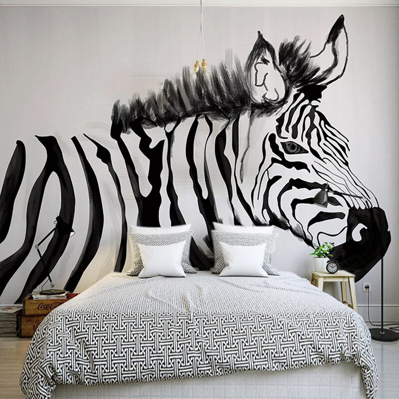 Zebra: Full size animal wallpaper for walls
