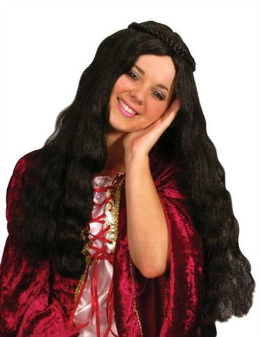 Black Renaissance Wig