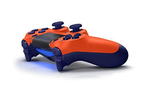 sony dualshock 4 sunset orange wireless controller