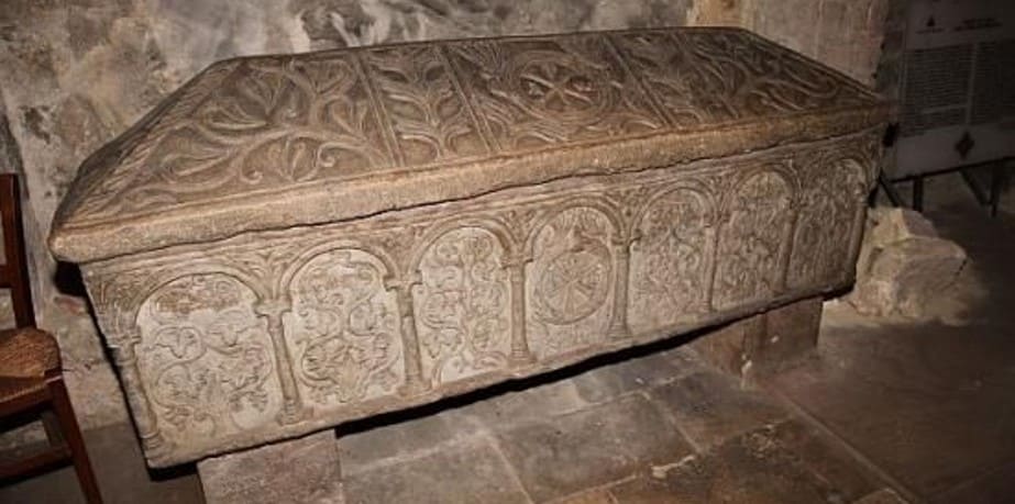 Religious sarcophagus far from Egyptian history