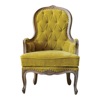 chartreuse french chair