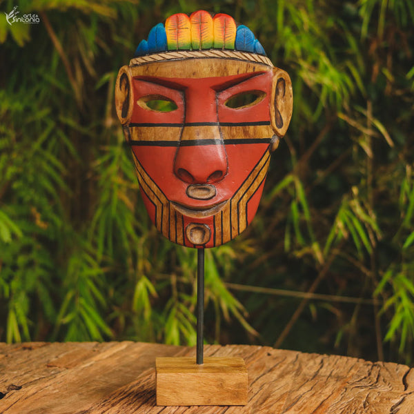 etnia-indigena-brasil-rikbaktas-mascara-madeira-wooden-handmade-art-decoracao-artistica-pintura-tribal