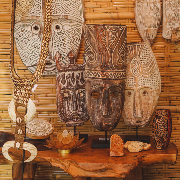 ethnic-home-decor-artes-indonesia-timor-leste-mascara-decorativa-artefatos-ancestrais-decoracao-rustica