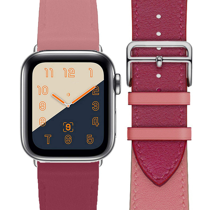 ローズピンク☆アップルウォッチバンド ラバーベルト Apple Watch