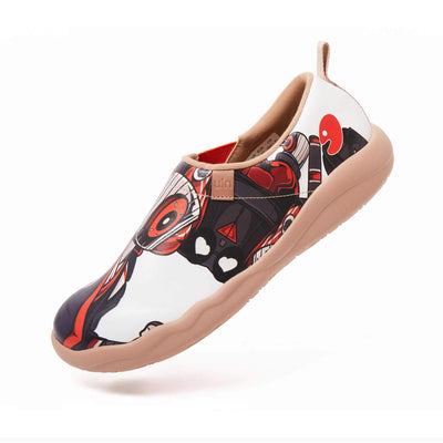 UIN Footwear Men Dark Samurai Canvas loafers