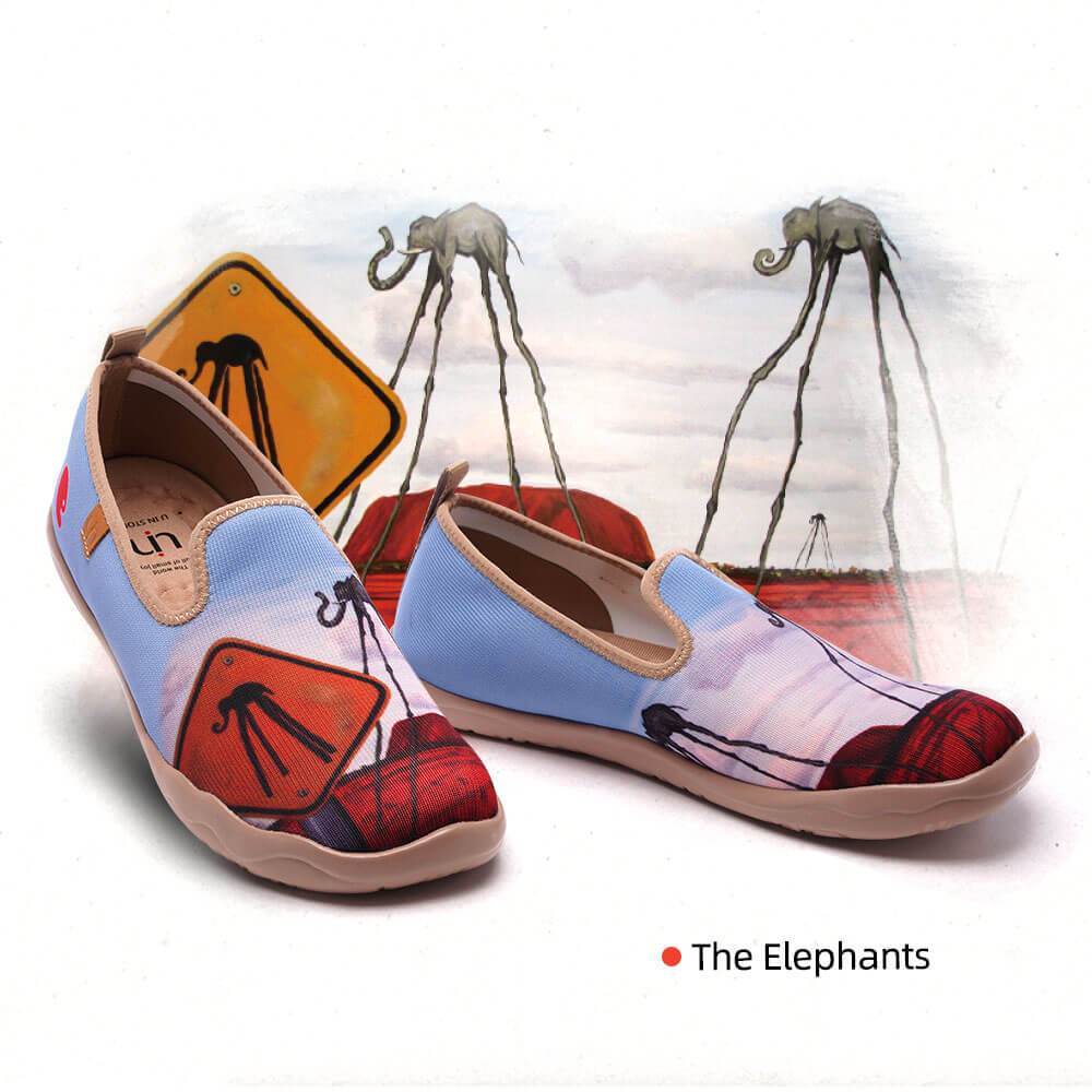 UIN Footwear Men The Elephants Canvas loafers