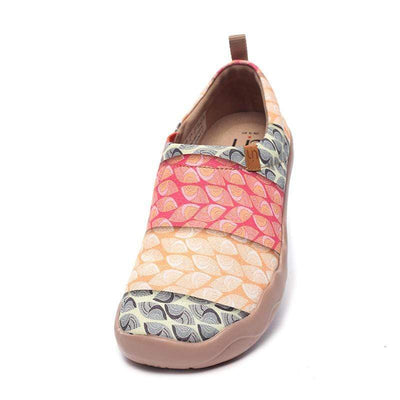 UIN Footwear Women Bodhi Leaf Canvas loafers