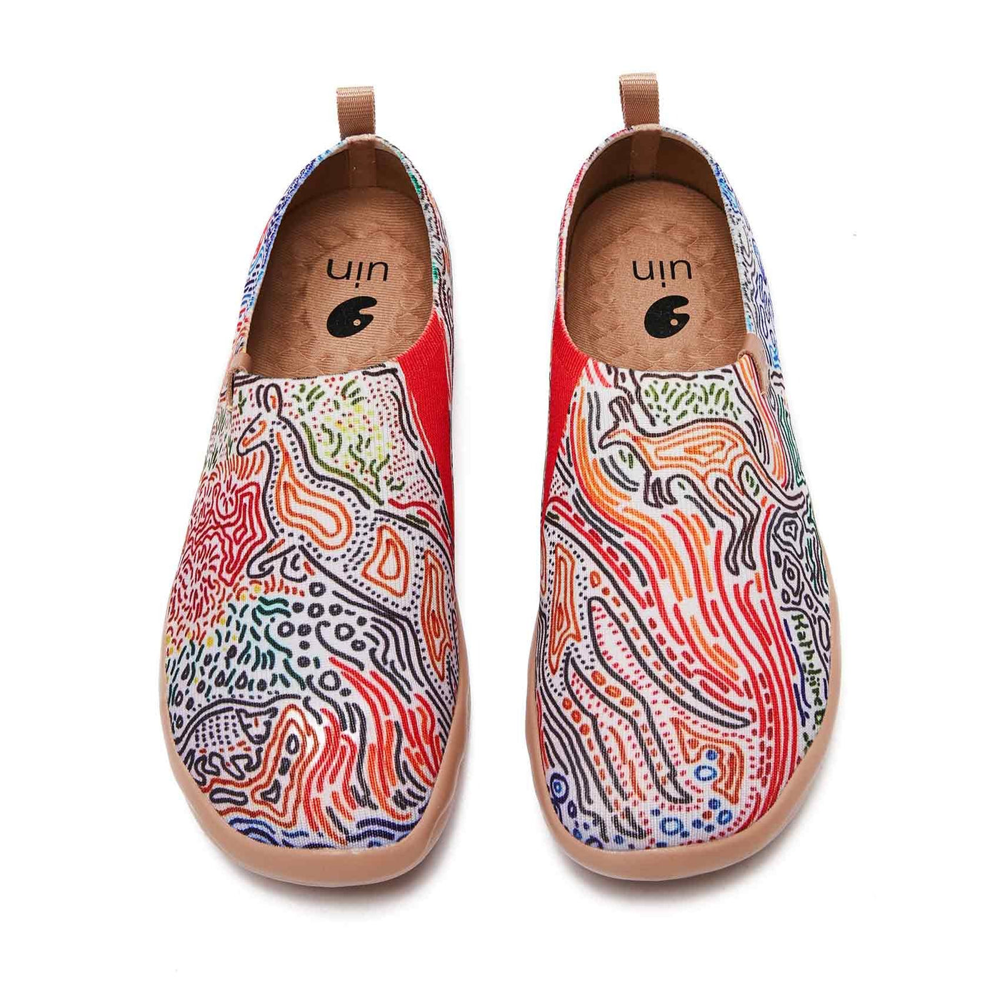 UIN Footwear Women (Pre-sale) Kangaroo Canvas loafers
