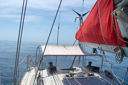 sailboat on the ocean