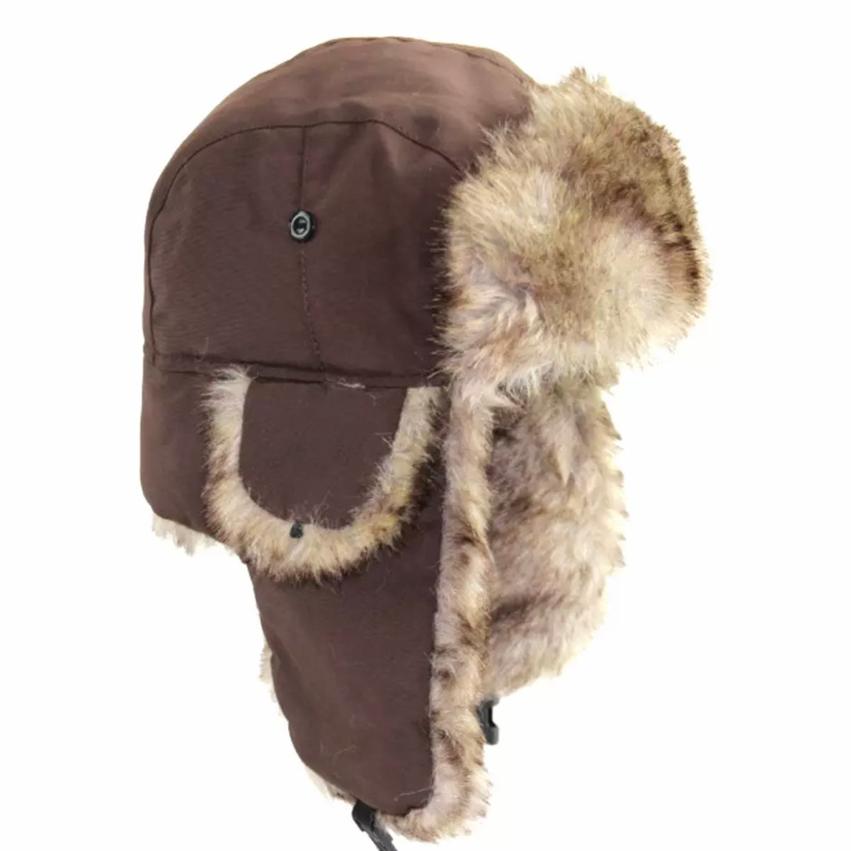 hat with fur flaps