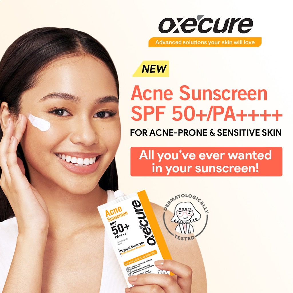 oxecure acne sunscreen