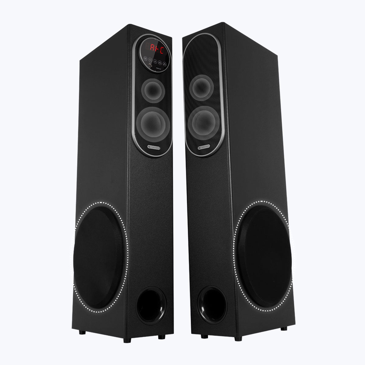 tower speakers with hdmi input