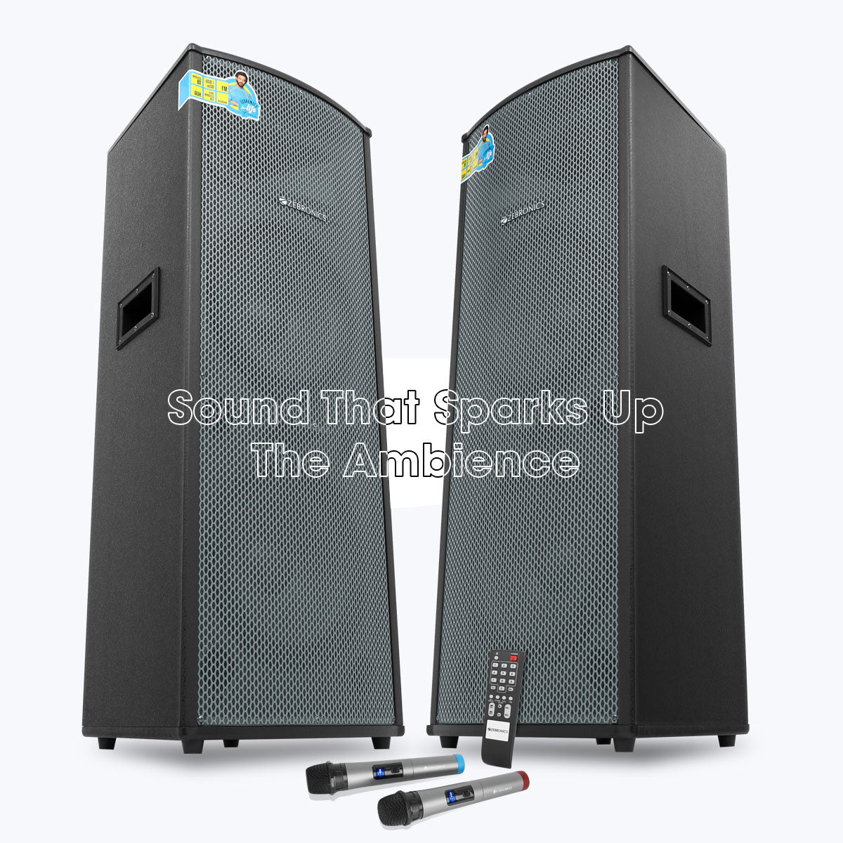 zebronics dj speakers