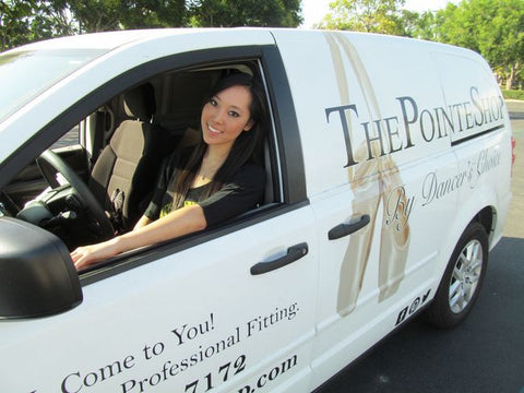 Traveling Pointe Shoe Fitters