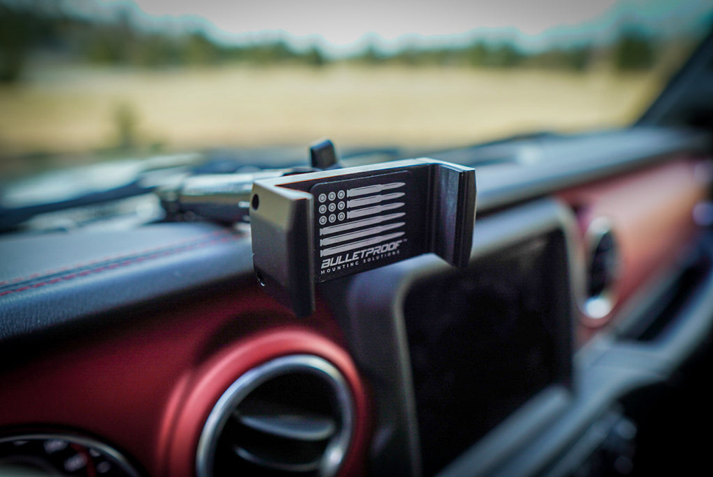 Bulletproof Jeep Wrangler Phone Mount