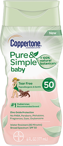 coppertone pure and simple