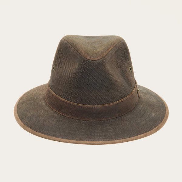 Feest Circus Tijdreeksen Weathered Leather Safari Hat | Stetson