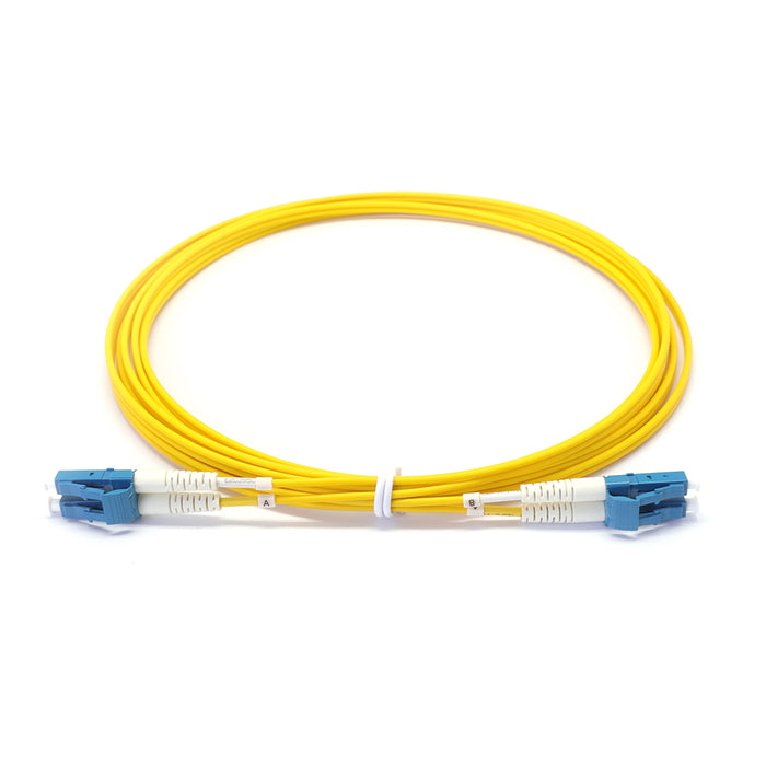 Duplex Singlemode G657A1 3.0*6.0mm Zip-cord Fiber Optic Patch Cable OFNR